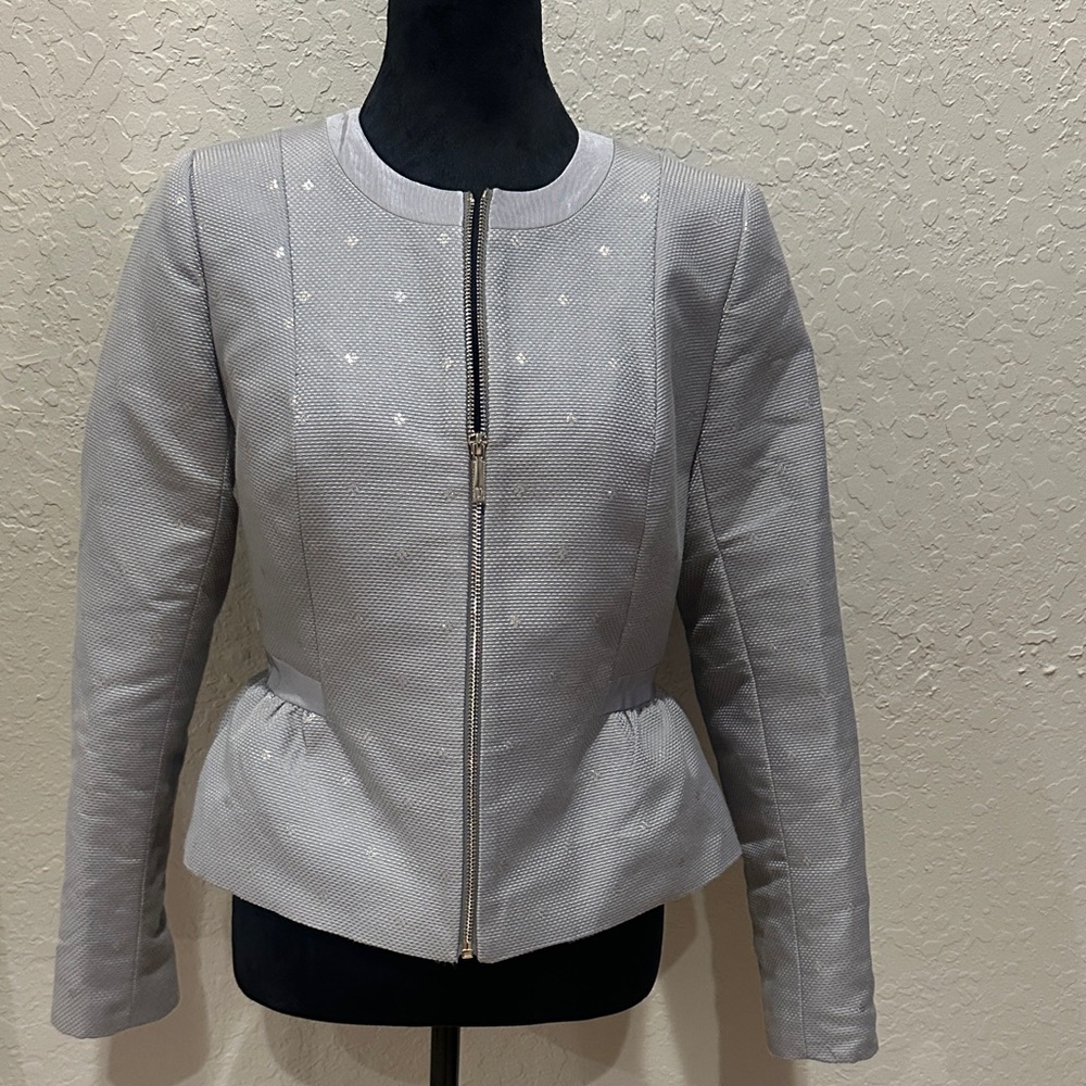 Ted Baker Light Gray Women's Blazer